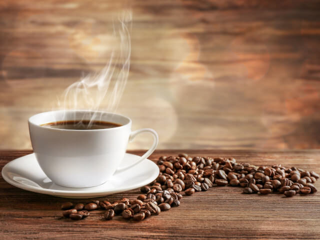 コーヒーとコーヒー豆